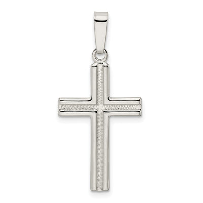 Sterling silver cross pendant