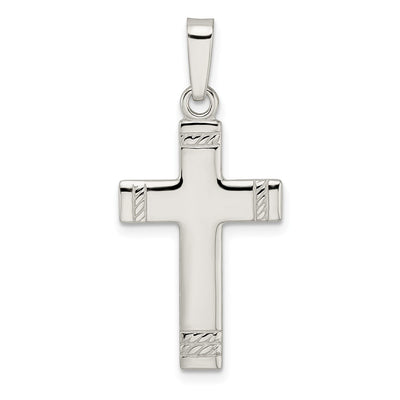 Sterling silver cross pendant