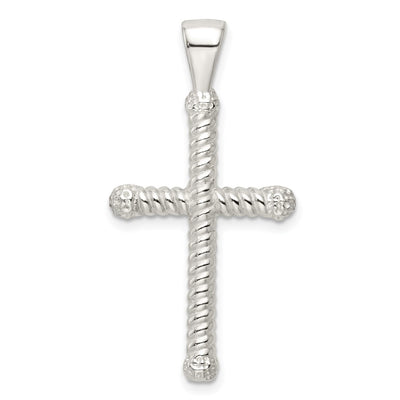 Sterling silver cross pendant