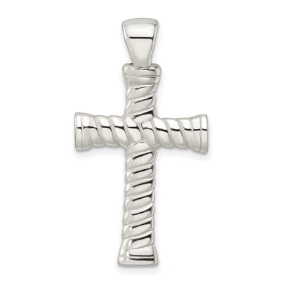 Sterling silver cross pendant