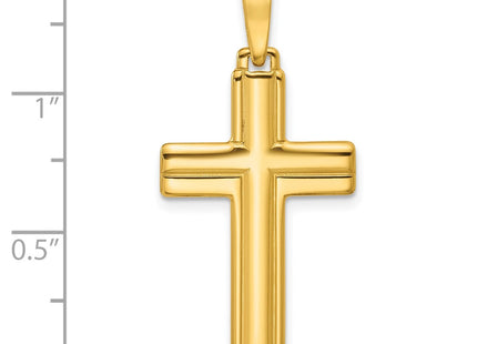 Sterling silver cross pendant, further view