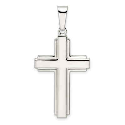 Sterling silver cross pendant