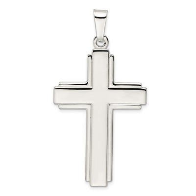 Sterling silver cross pendant