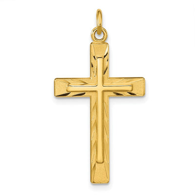 Sterling silver cross pendant