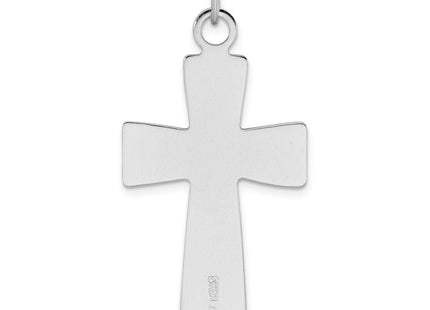 Sterling silver cross pendant, further view