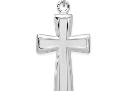 Sterling silver cross pendant