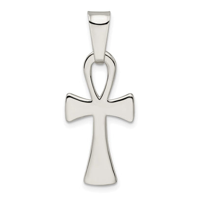 Sterling silver cross pendant
