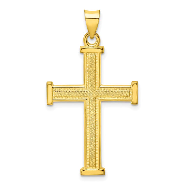 Sterling silver cross pendant