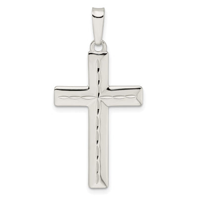 Sterling silver cross pendant