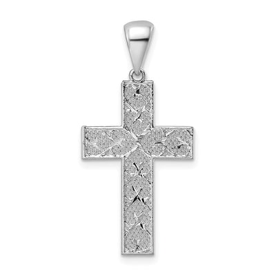 Sterling silver cross pendant