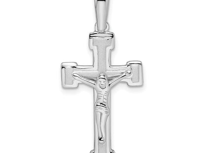Sterling silver crucifix pendant