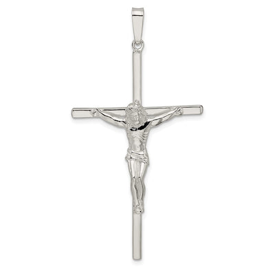 Sterling silver crucifix pendant