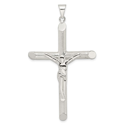 Sterling silver crucifix pendant