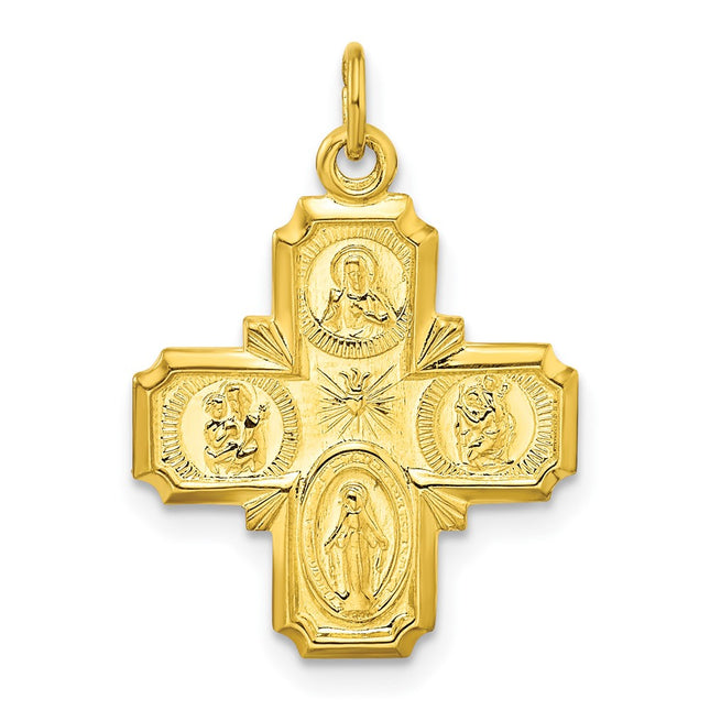SS/Gold Plated Pendants Style QC11208 - Classique Jewelry Inc.