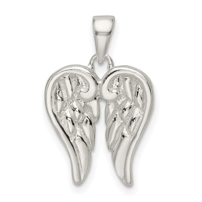 Sterling silver angel pendant
