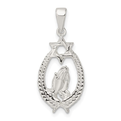 Sterling silver star pendant