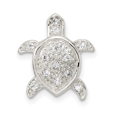 Sterling silver cubic zirconia chain
