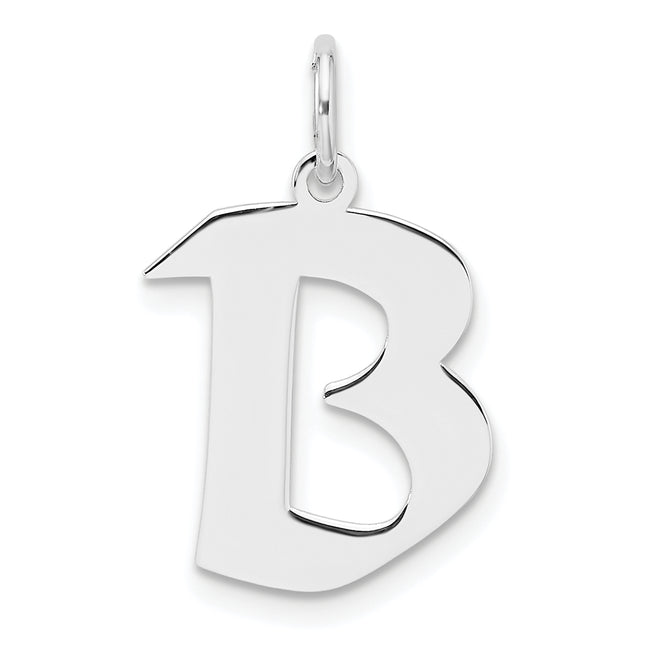 Sterling silver initial charm