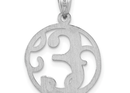 Sterling Silver Pendants Style QC11257E - Classique Jewelry Inc.