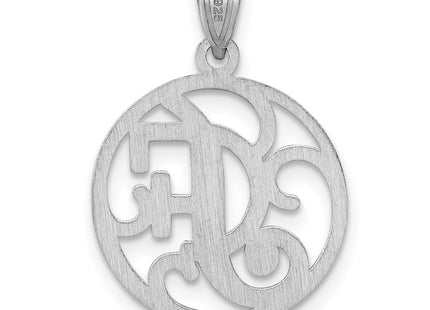 Sterling Silver Pendants Style QC11257F - Classique Jewelry Inc.