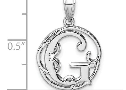 Sterling Silver Pendants Style QC11257G - Classique Jewelry Inc.