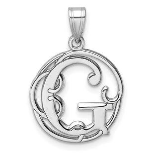 Sterling Silver Pendants Style QC11257G - Classique Jewelry Inc.
