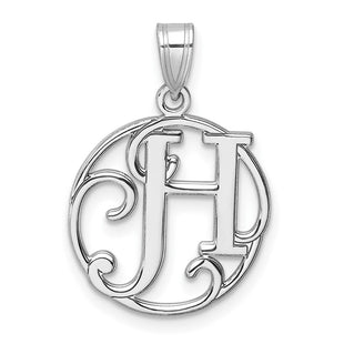 Sterling Silver Pendants Style QC11257H - Classique Jewelry Inc.