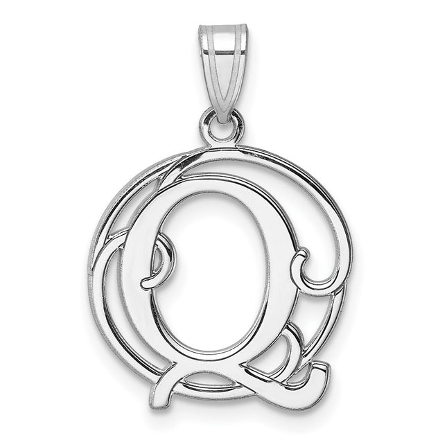 Sterling Silver Pendants Style QC11257Q - Classique Jewelry Inc.