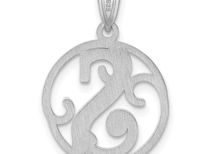 Sterling Silver Pendants Style QC11257S - Classique Jewelry Inc.