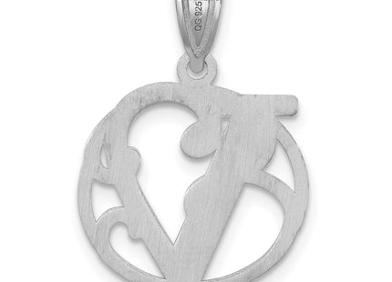 Sterling Silver Pendants Style QC11257V - Classique Jewelry Inc.