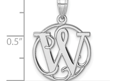 Sterling Silver Pendants Style QC11257W - Classique Jewelry Inc.