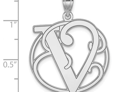 Sterling Silver Pendants Style QC11258V - Classique Jewelry Inc.