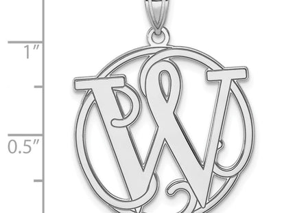 Sterling Silver Pendants Style QC11258W - Classique Jewelry Inc.