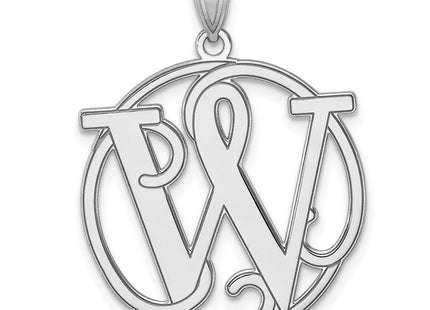 Sterling Silver Pendants Style QC11258W - Classique Jewelry Inc.