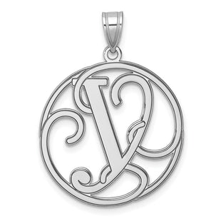 Sterling Silver Pendants Style QC11258Y - Classique Jewelry Inc.