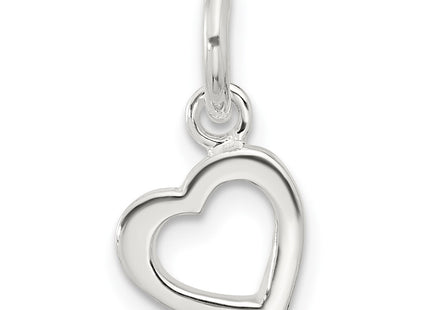 Sterling silver heart pendant