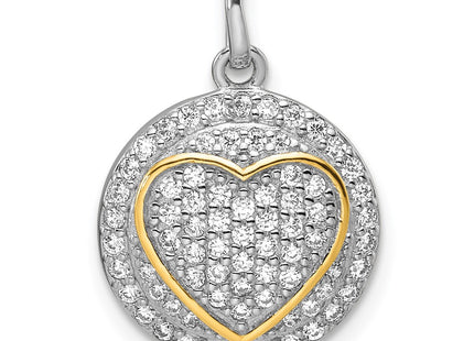 SS/Gold Plated Pendants Style QC11277 - Classique Jewelry Inc.