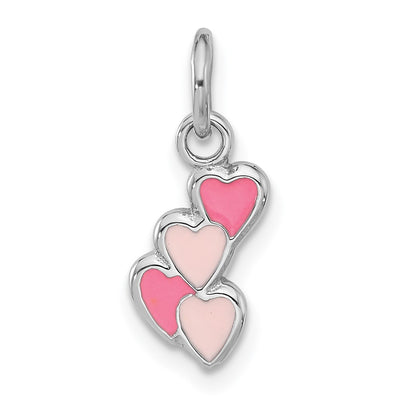 Sterling silver heart pendant