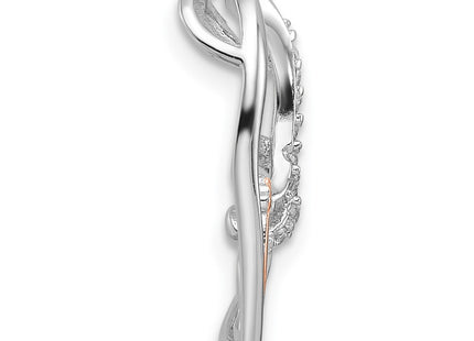 SS/Rose Plated Pendants Style QC11304 - Classique Jewelry Inc.