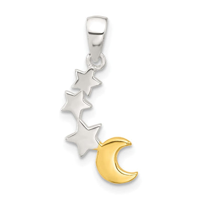 Sterling silver star pendant