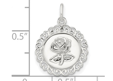 Sterling silver charm, further view