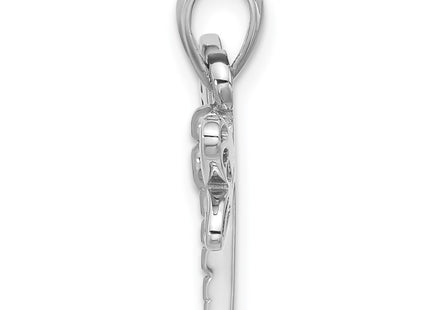 Sterling silver abalone dragonfly pendant, alternate view