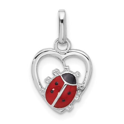 Sterling silver heart pendant