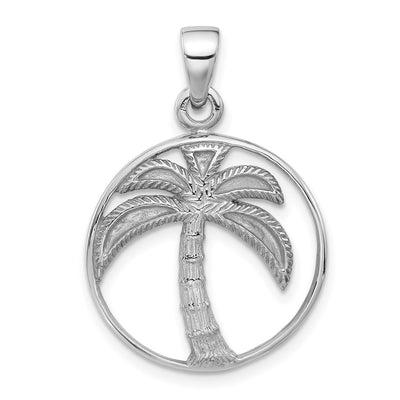 Sterling silver tree pendant