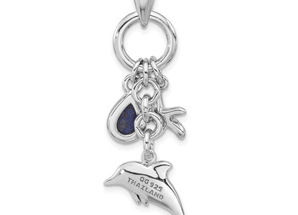 Sterling Silver Pendants Style QC11359 - Classique Jewelry Inc.