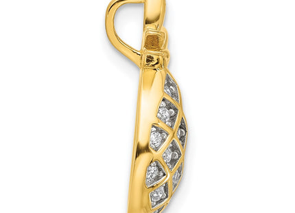 Sterling Silver Pendants Style QC11374GP - Classique Jewelry Inc.