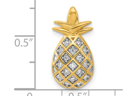 Sterling Silver Pendants Style QC11374GP - Classique Jewelry Inc.