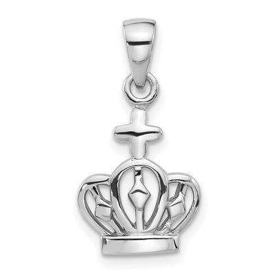 Sterling silver cross pendant