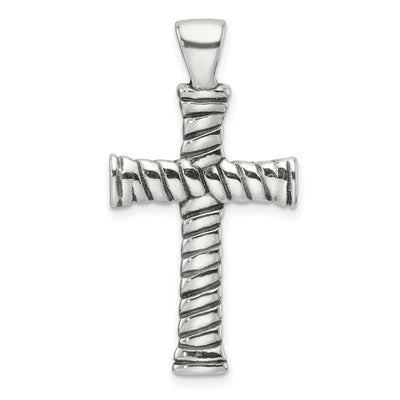 Sterling silver cross pendant
