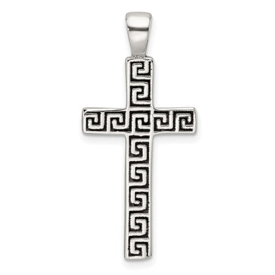 Sterling silver cross pendant